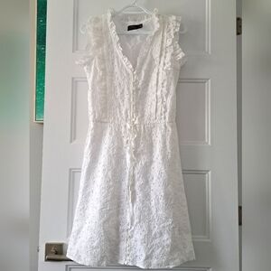 Polo Ralph Lauren Eyelet Linen Dress